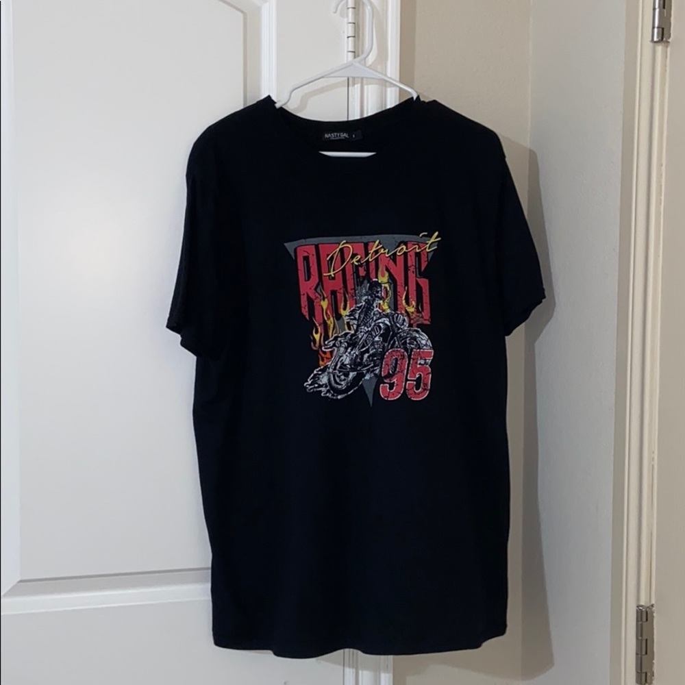 race car graphic tee